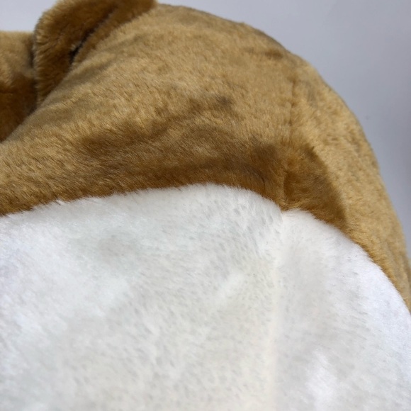 VINTAGE Kellytoy Tan White Bulldog Plush Stuffed Dog Animal Plushie Kids Stuffie - Picture 9 of 14